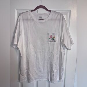 OU University of Oklahoma Pocket Graphic Tee - White